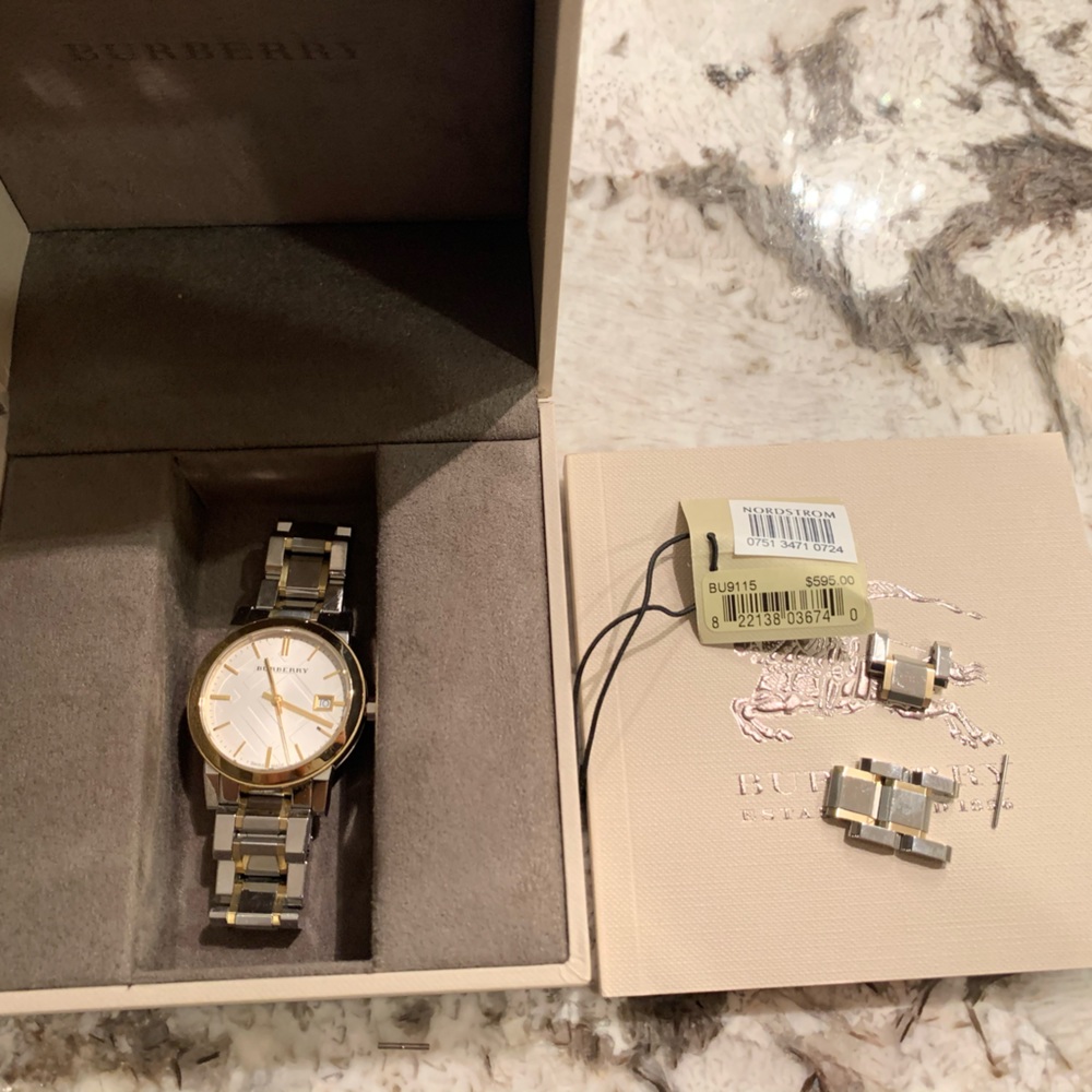 Two tone Women’s Burberry Watch